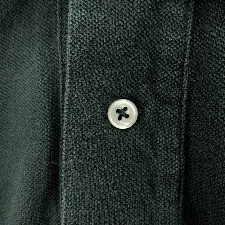 Ralph Lauren POLO by Ralph Lauren short sleeve polo shirt, men's size L cotton Khaki type Vintage Second Hand