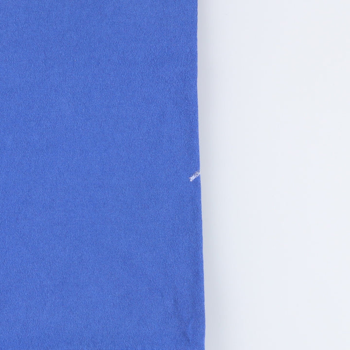90'S Russell Football T-shirt, Made in USA, Men's XL, Vintage cotton blue type Vintage Second Hand