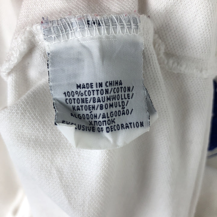 Ralph Lauren POLO RALPH LAUREN CUSTOM FIT short sleeve polo shirt men's XL equivalent cotton white type Vintage Second Hand