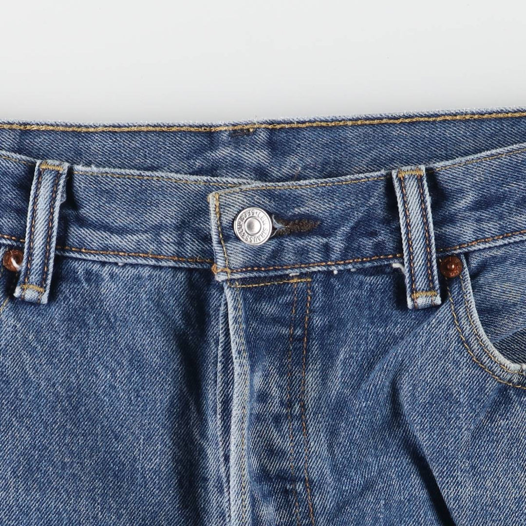 Levi's 501 straight denim pants for men, size W35 cotton blue type Vintage Second Hand