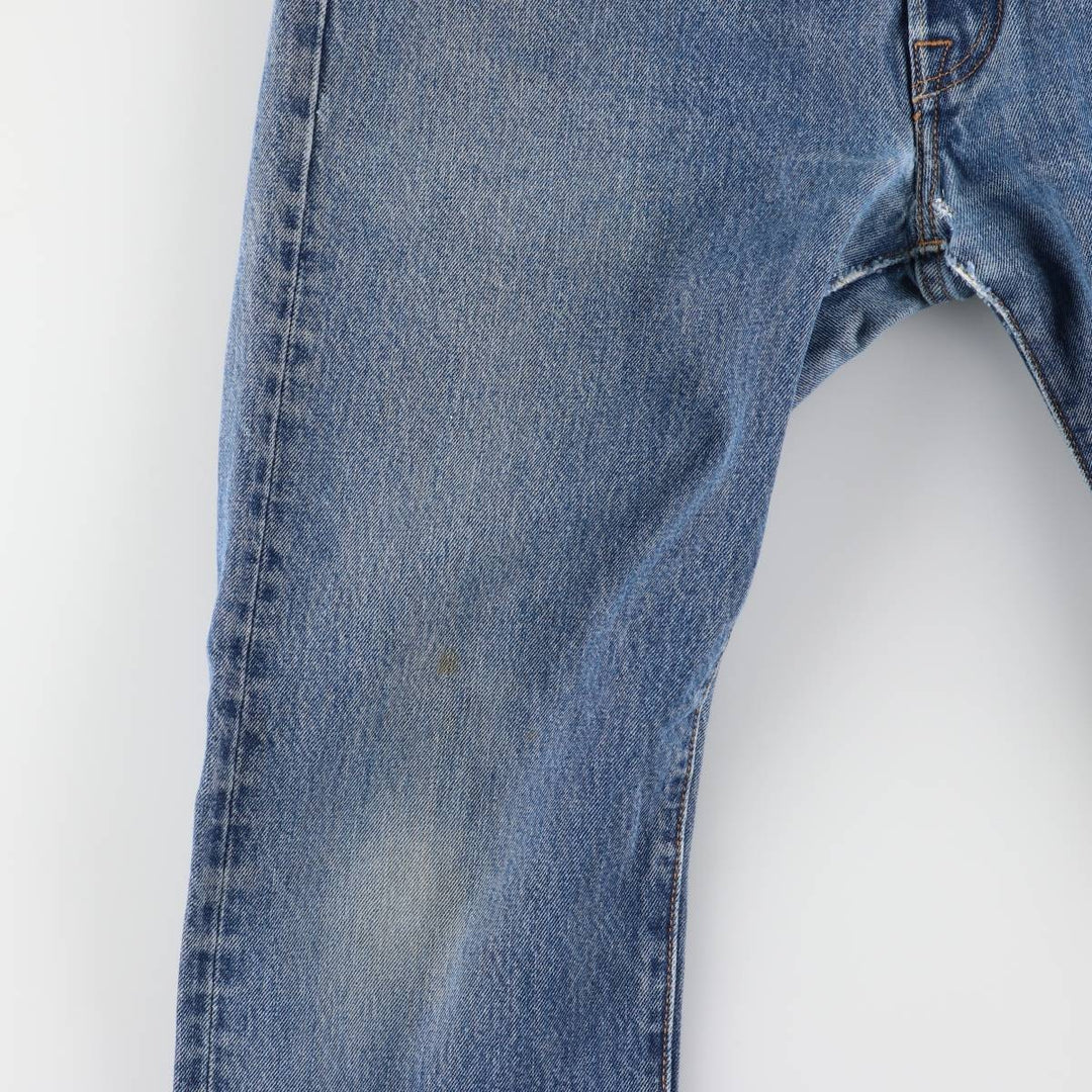 Levi's 501 straight denim pants for men, size W35 cotton blue type Vintage Second Hand