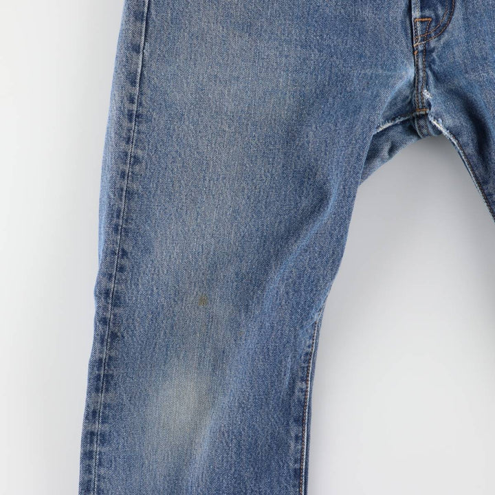 Levi's 501 straight denim pants for men, size W35 cotton blue type Vintage Second Hand