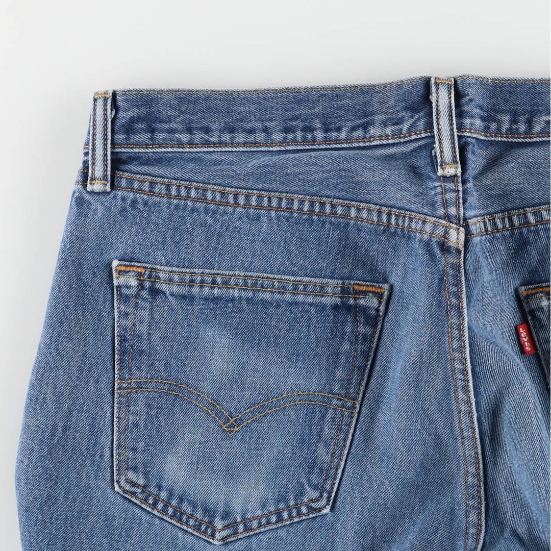 Levi's 501 straight denim pants for men, size W35 cotton blue type Vintage Second Hand