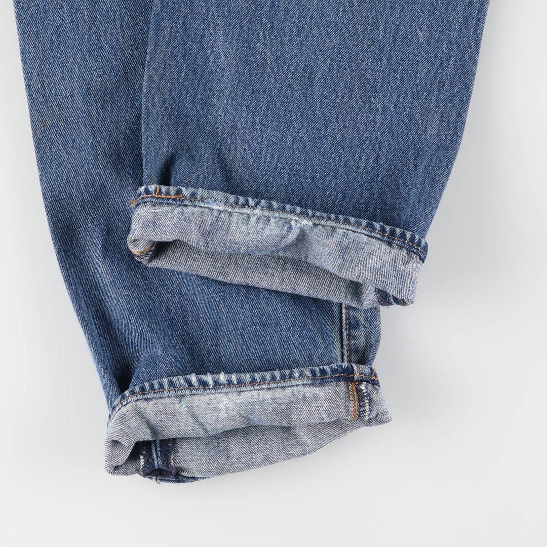 Levi's 501 straight denim pants for men, size W35 cotton blue type Vintage Second Hand