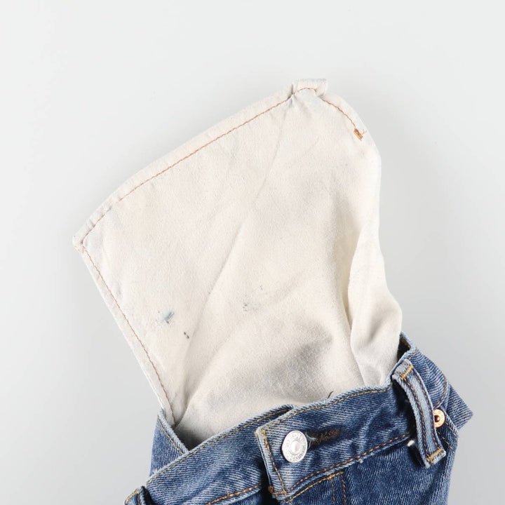 Levi's 501 straight denim pants for men, size W35 cotton blue type Vintage Second Hand