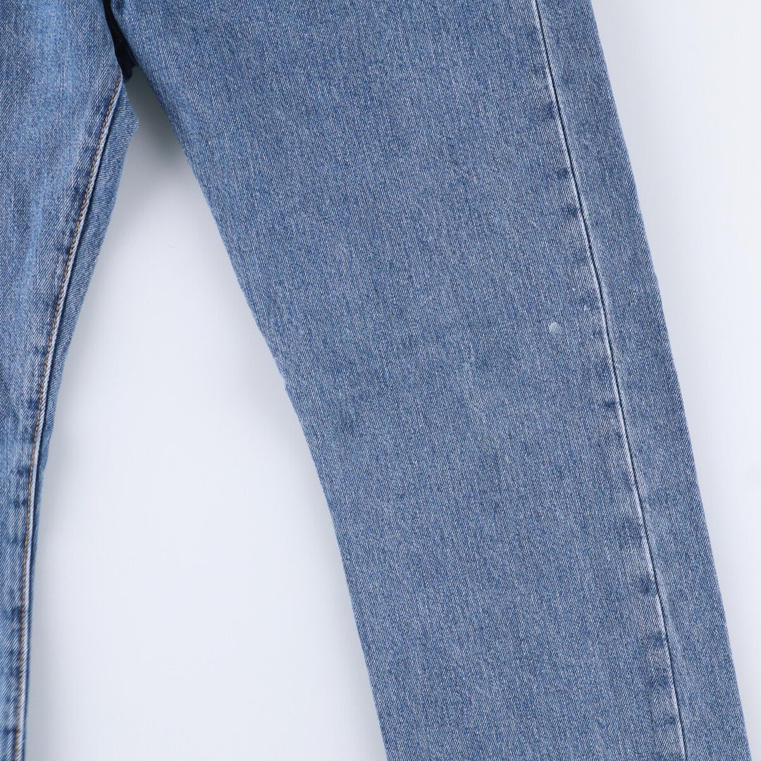 Levi's 501 straight denim pants for men, size W34 cotton blue type Vintage Second Hand