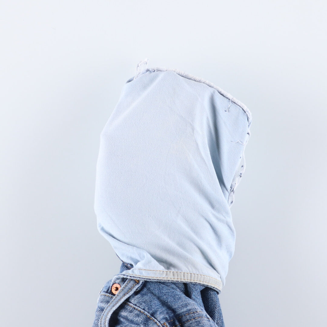 Levi's 501 straight denim pants for men, size W34 cotton blue type Vintage Second Hand