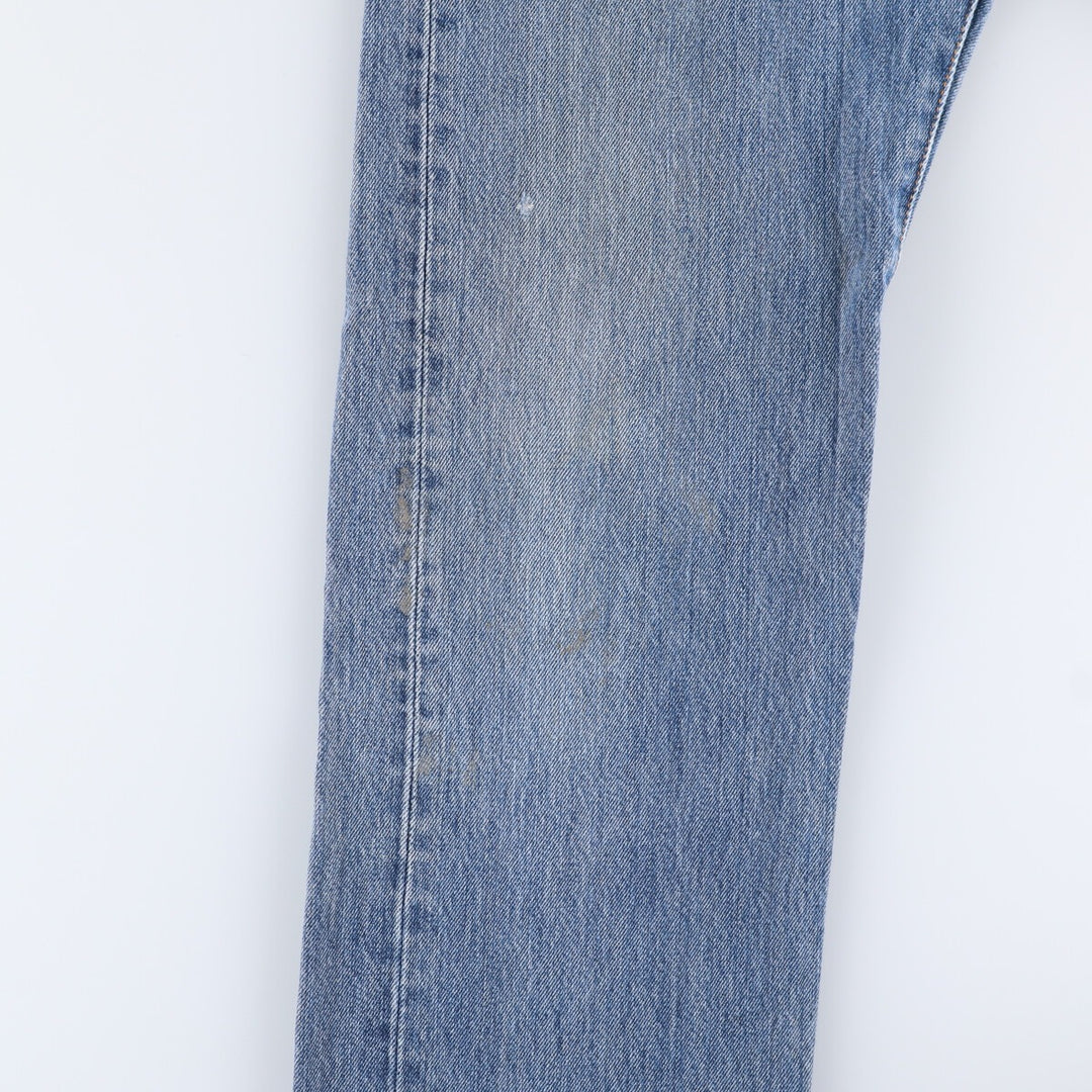 Levi's 501 straight denim pants for men, size W33 cotton blue type Vintage Second Hand