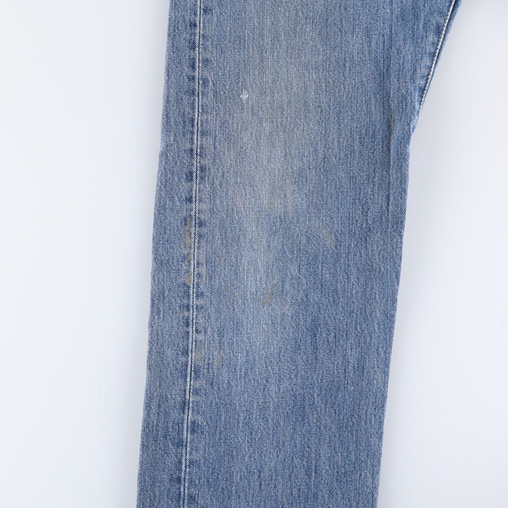 Levi's 501 straight denim pants for men, size W33 cotton blue type Vintage Second Hand