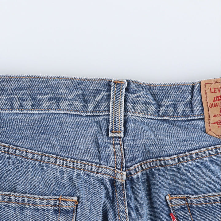 Levi's 501 straight denim pants for men, size W33 cotton blue type Vintage Second Hand
