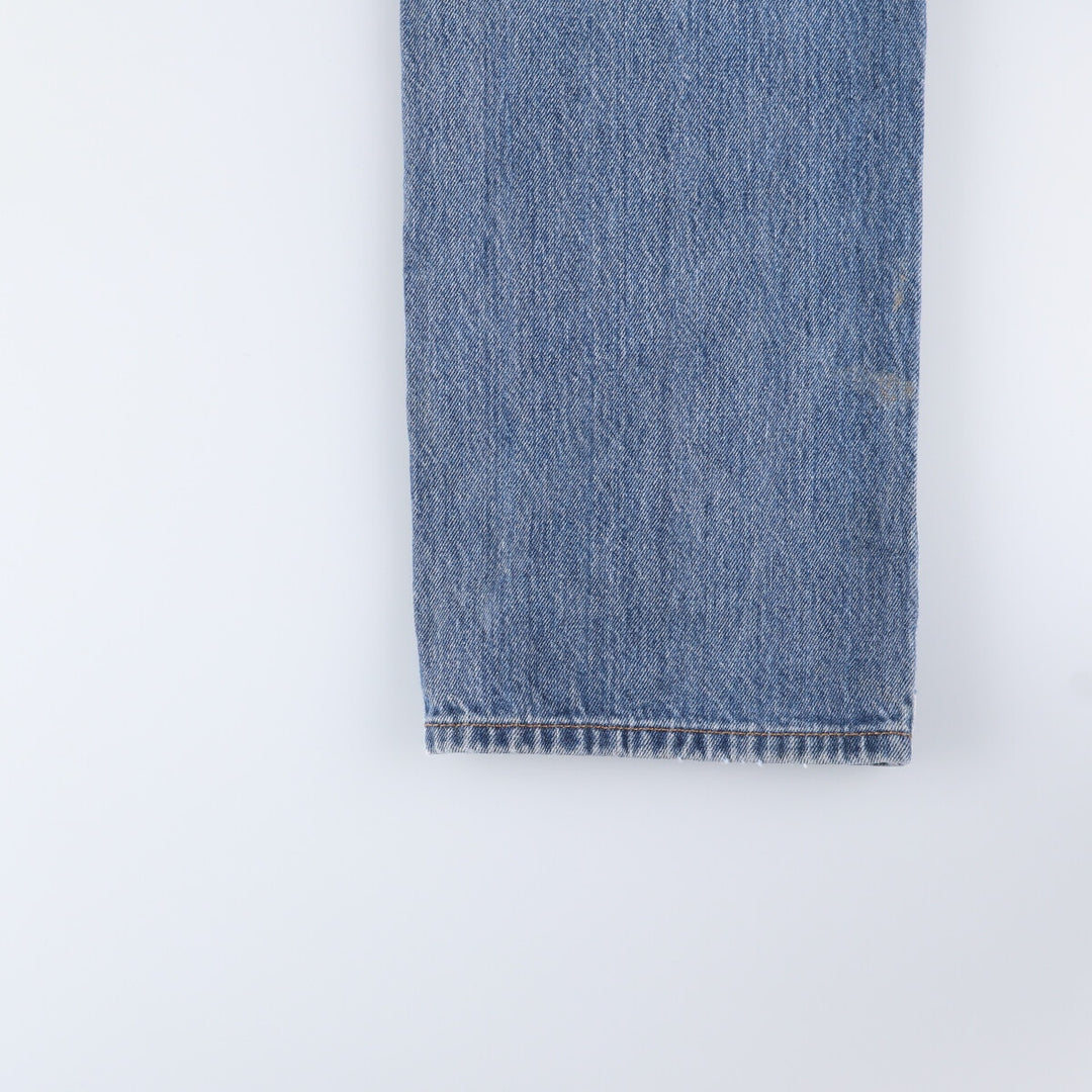 Levi's 501 straight denim pants for men, size W33 cotton blue type Vintage Second Hand