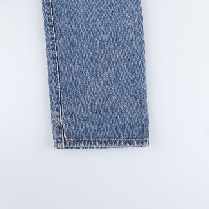 Levi's 501 straight denim pants for men, size W33 cotton blue type Vintage Second Hand