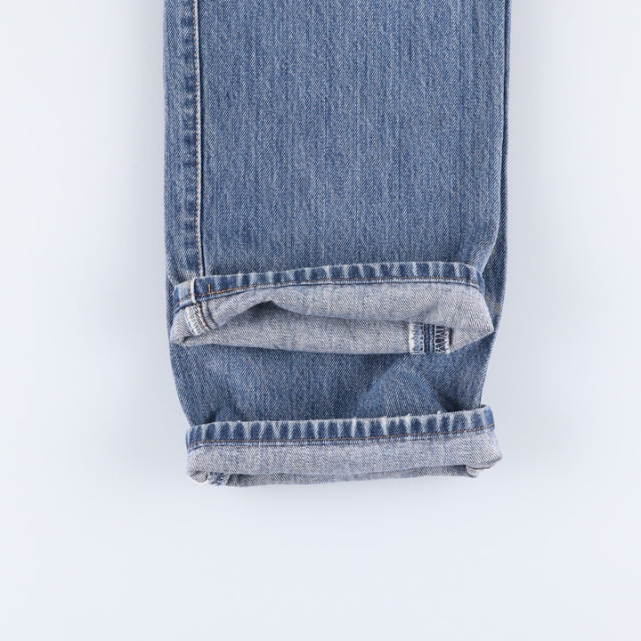 Levi's 501 straight denim pants for men, size W33 cotton blue type Vintage Second Hand