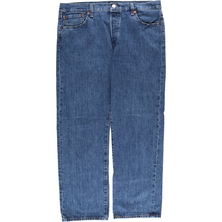 Levi's 501 LEVI'S PREMIUM straight denim pants for men, size w37 cotton blue type Vintage Second Hand