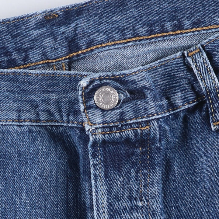 Levi's 501 LEVI'S PREMIUM straight denim pants for men, size w37 cotton blue type Vintage Second Hand