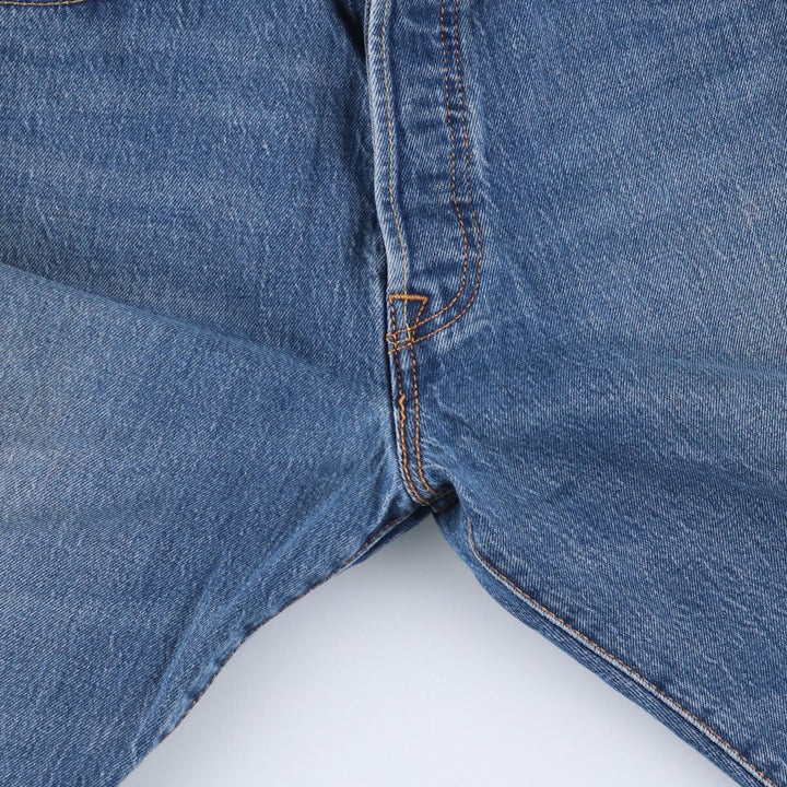 Levi's 501 straight denim pants for men, size W32 cotton blue type Vintage Second Hand