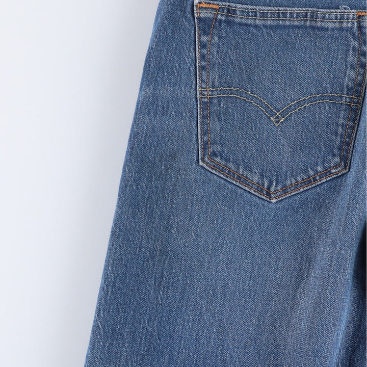 Levi's 501 straight denim pants for men, size W32 cotton blue type Vintage Second Hand