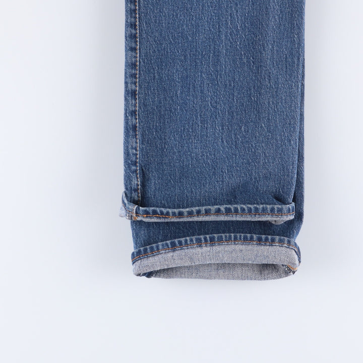 Levi's 501 straight denim pants for men, size W32 cotton blue type Vintage Second Hand