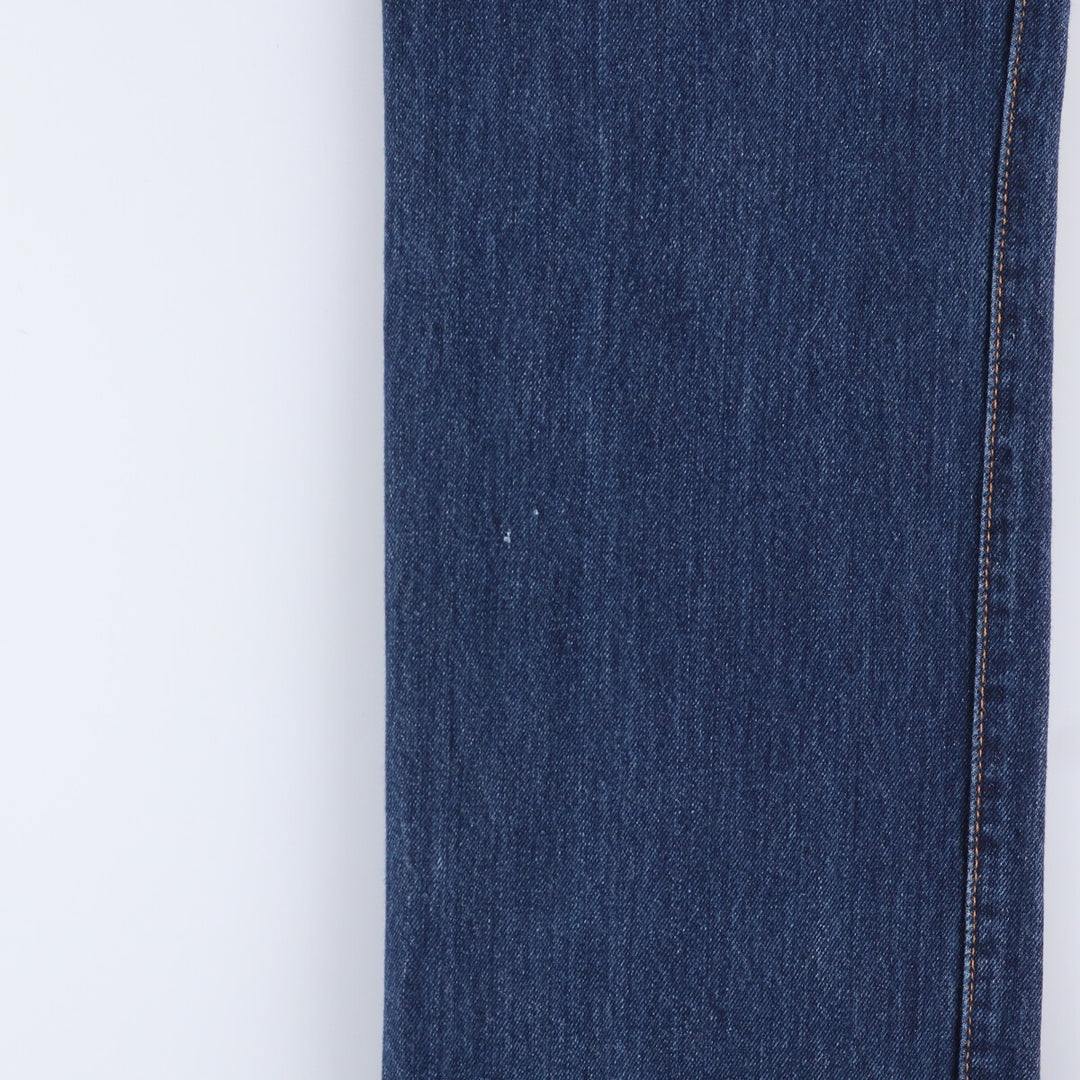 Dark navy blue Levi's 501 straight denim pants for men, equivalent to w36 cotton blue type Vintage Second Hand