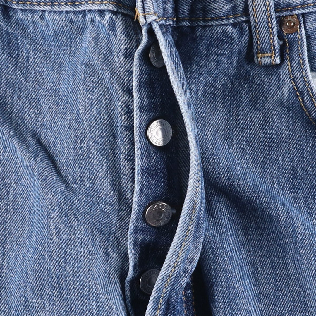 Levi's 501 straight denim pants for men, size W36 cotton blue type Vintage Second Hand