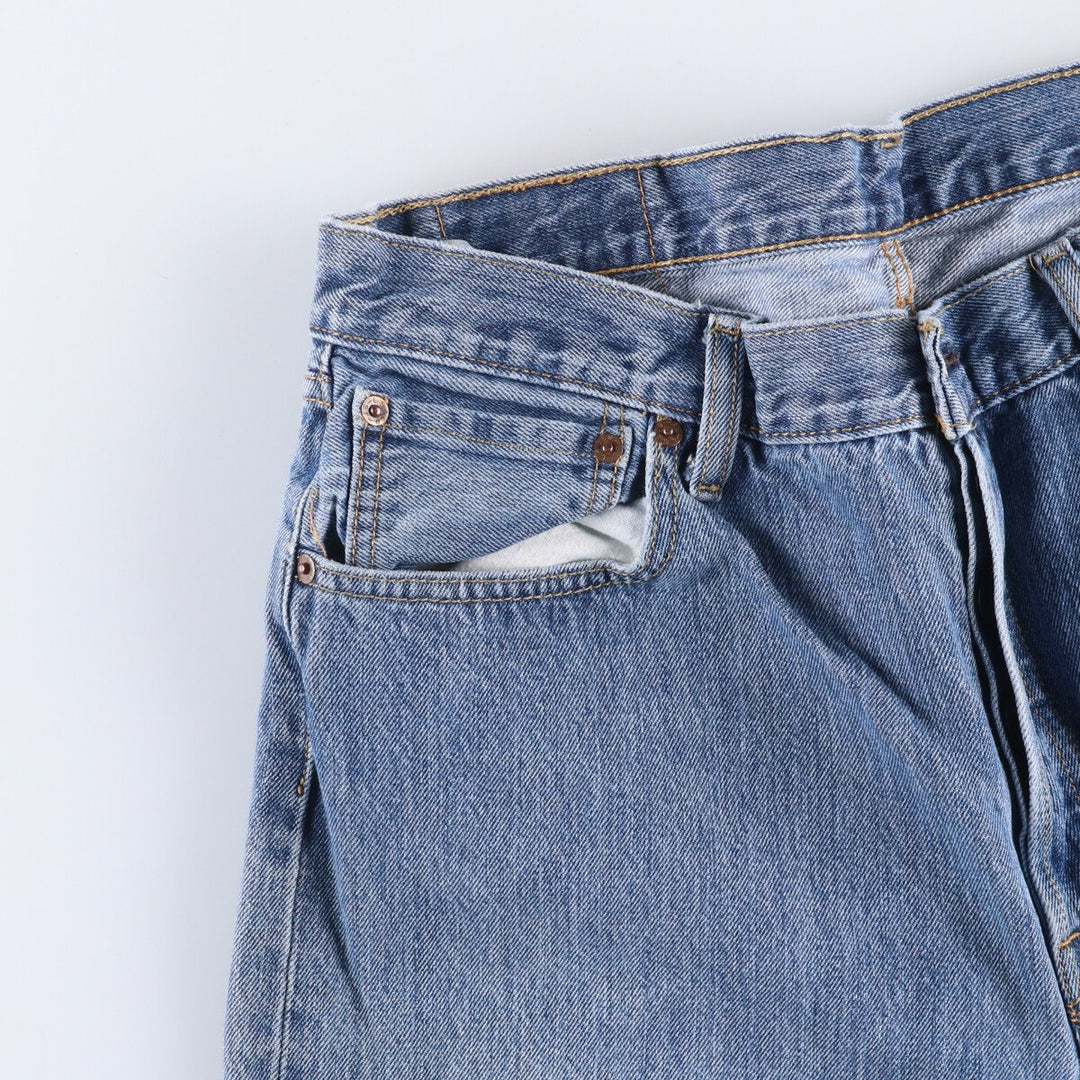Levi's 501 straight denim pants for men, size W36 cotton blue type Vintage Second Hand