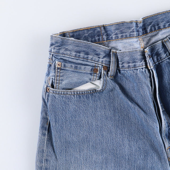Levi's 501 straight denim pants for men, size W36 cotton blue type Vintage Second Hand