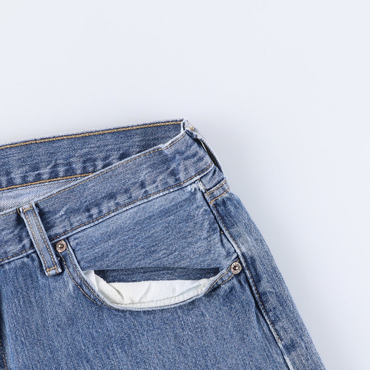 Levi's 501 straight denim pants for men, size W36 cotton blue type Vintage Second Hand