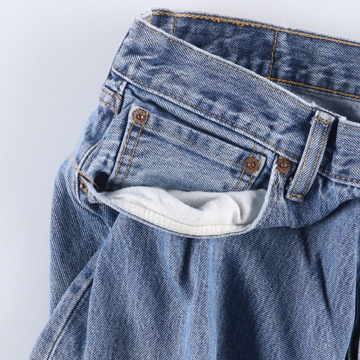 Levi's 501 straight denim pants for men, size W36 cotton blue type Vintage Second Hand