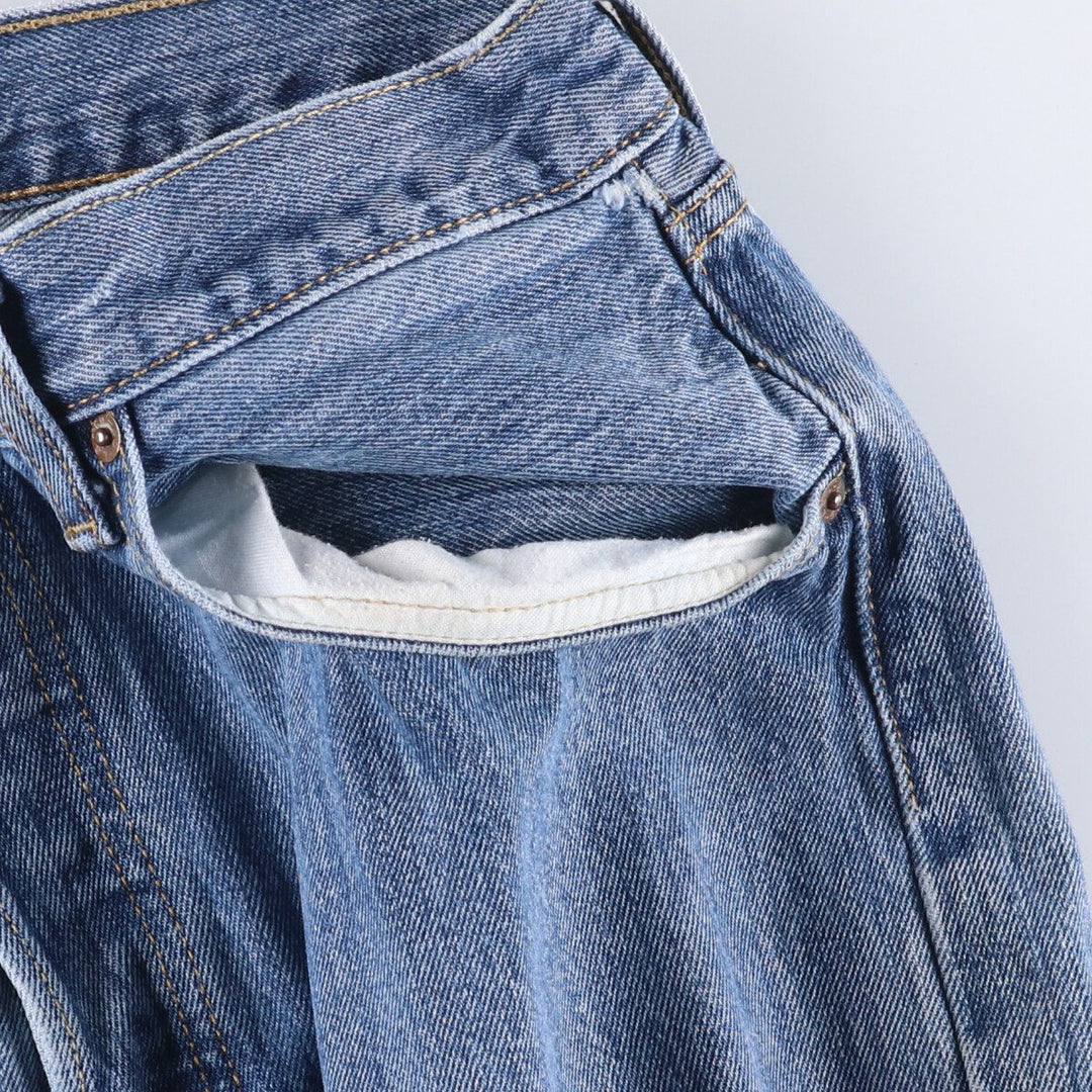 Levi's 501 straight denim pants for men, size W36 cotton blue type Vintage Second Hand