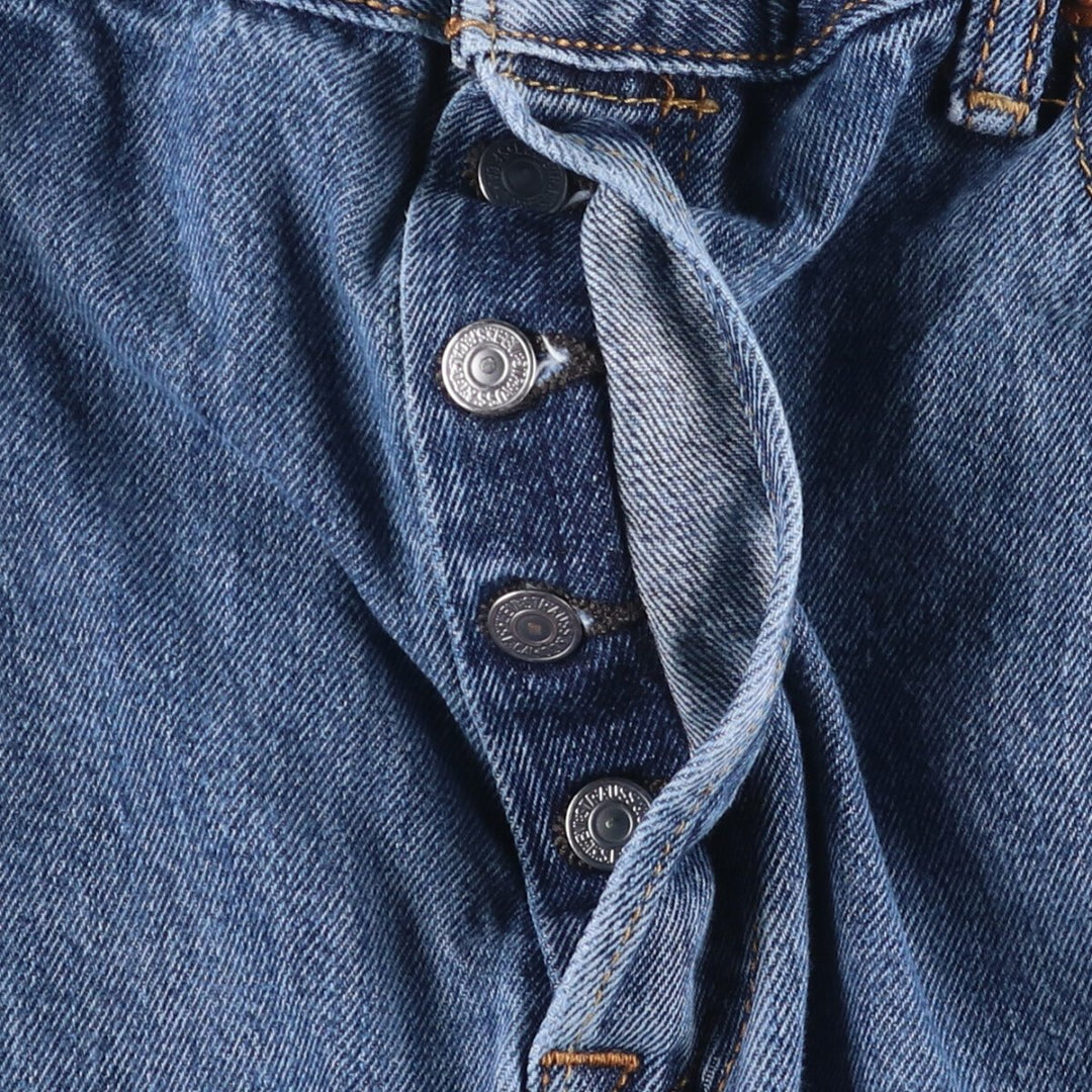 Levi's 501 straight denim pants for men, size W36 cotton blue type Vintage Second Hand
