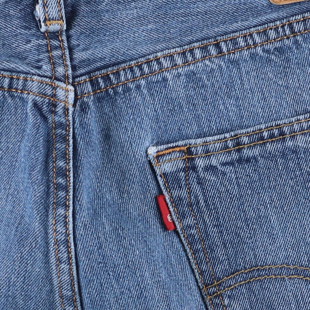 Levi's 501 straight denim pants for men, size W36 cotton blue type Vintage Second Hand