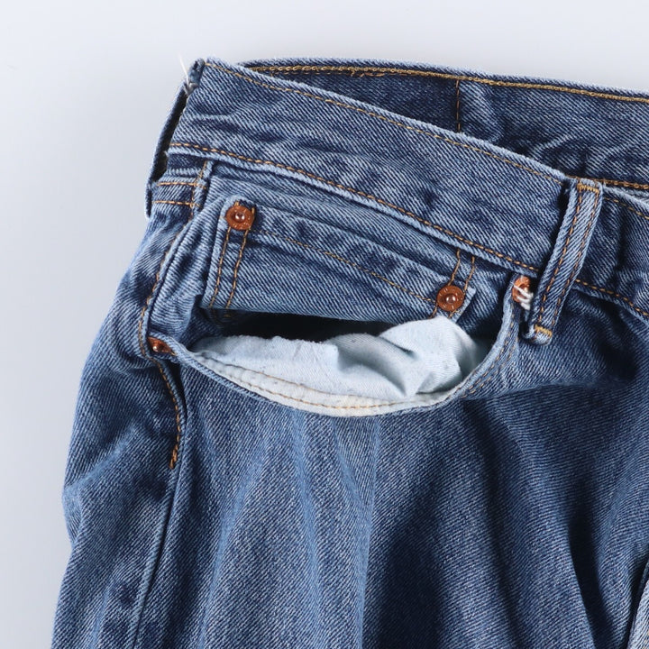Levi's 501 straight denim pants for men, size W36 cotton blue type Vintage Second Hand