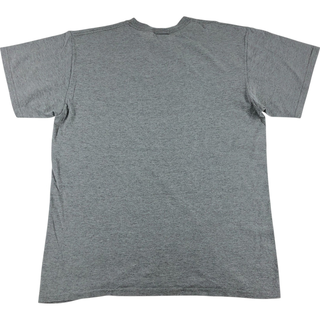 00'S Nike Printed T-shirt, Men's L size cotton gray type Vintage Second Hand