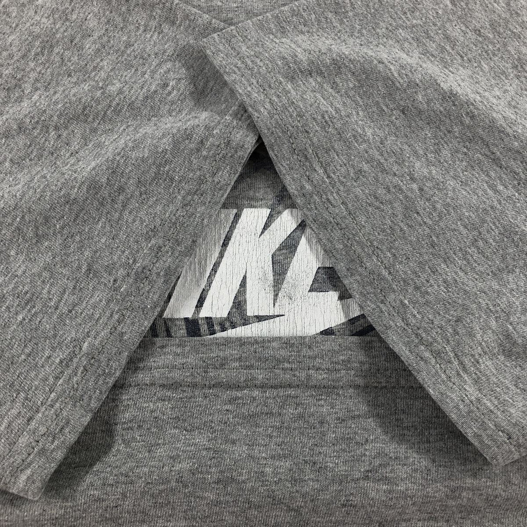00'S Nike Printed T-shirt, Men's L size cotton gray type Vintage Second Hand