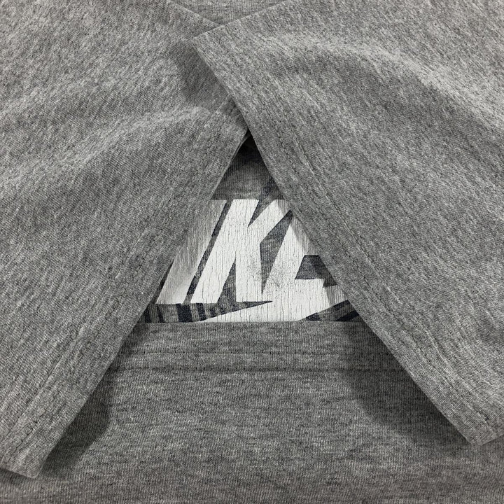 00'S Nike Printed T-shirt, Men's L size cotton gray type Vintage Second Hand