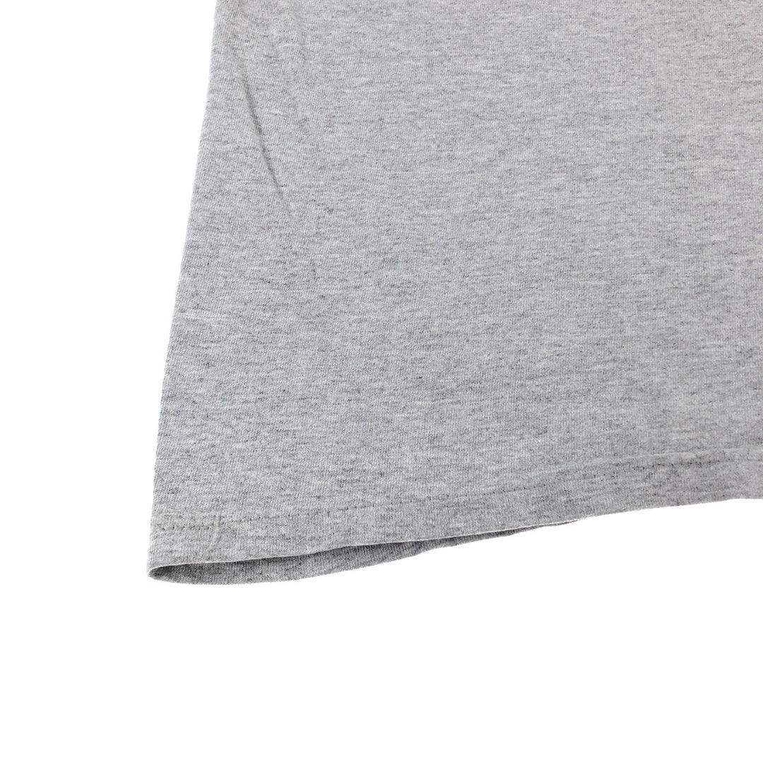 00'S Nike Printed T-shirt, Men's L size cotton gray type Vintage Second Hand