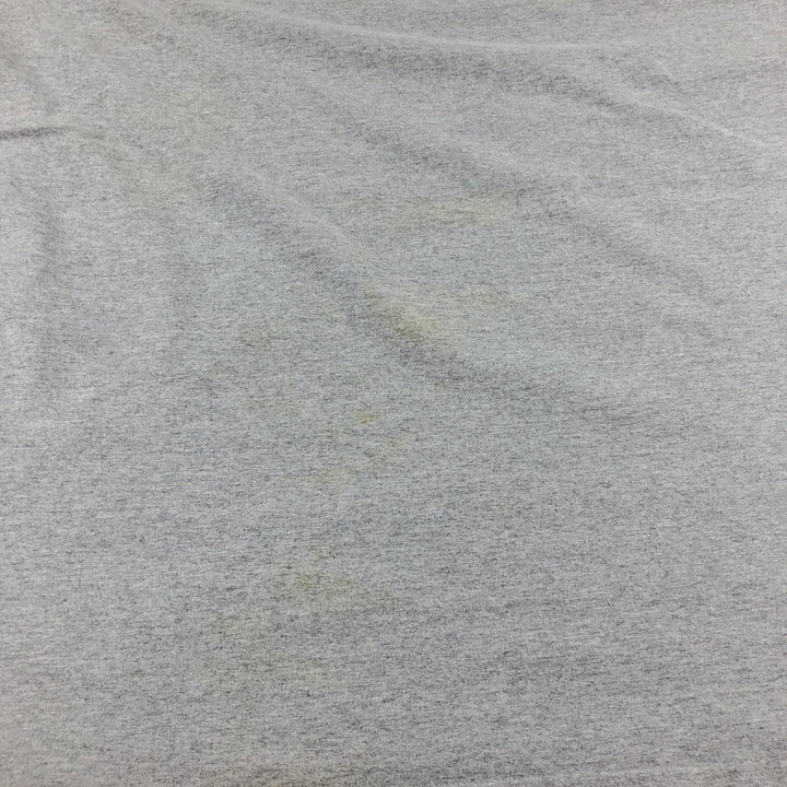 ~00'S Nike College T-shirt Men's XXL size cotton gray type Vintage Second Hand