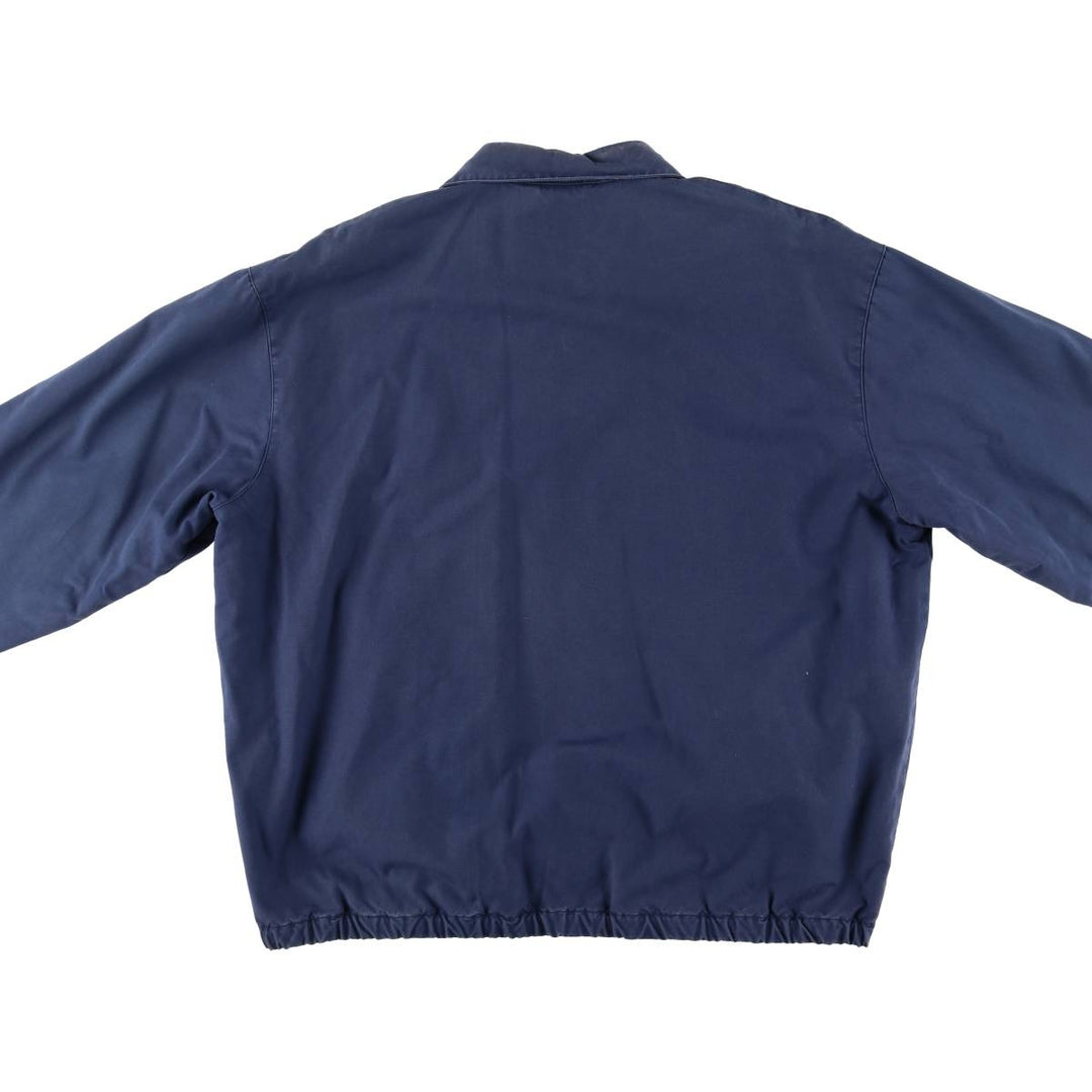 Ralph Lauren POLO by Ralph Lauren Swing Top Sports Jacket Men's L size cotton navy blue type Vintage Second Hand