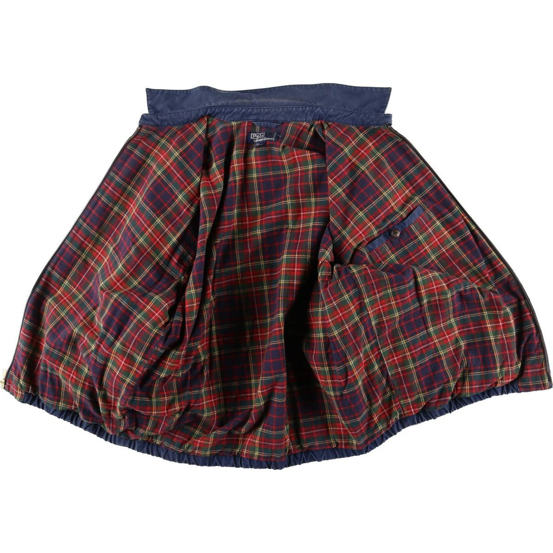 Ralph Lauren POLO by Ralph Lauren Swing Top Sports Jacket Men's L size cotton navy blue type Vintage Second Hand