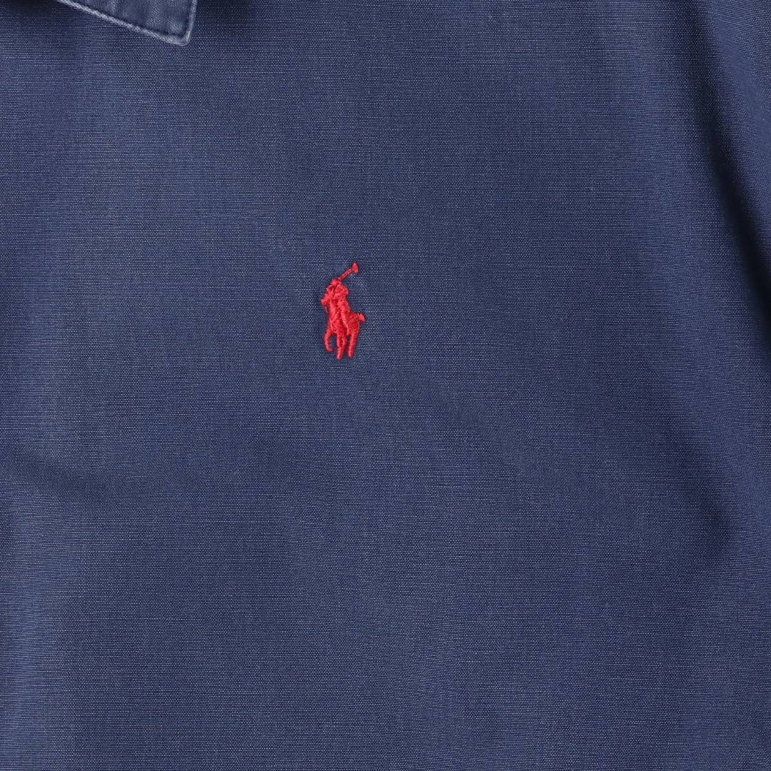 Ralph Lauren POLO by Ralph Lauren Swing Top Sports Jacket Men's L size cotton navy blue type Vintage Second Hand