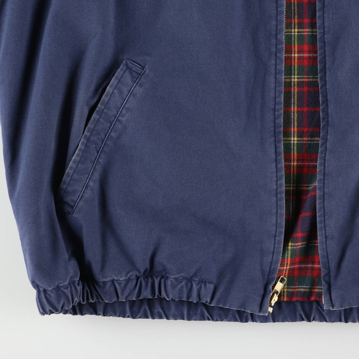 Ralph Lauren POLO by Ralph Lauren Swing Top Sports Jacket Men's L size cotton navy blue type Vintage Second Hand