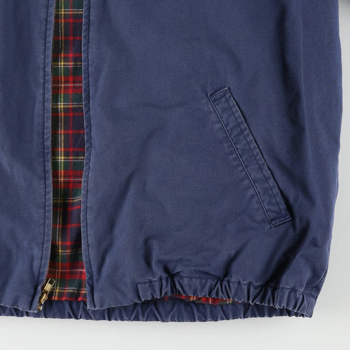 Ralph Lauren POLO by Ralph Lauren Swing Top Sports Jacket Men's L size cotton navy blue type Vintage Second Hand