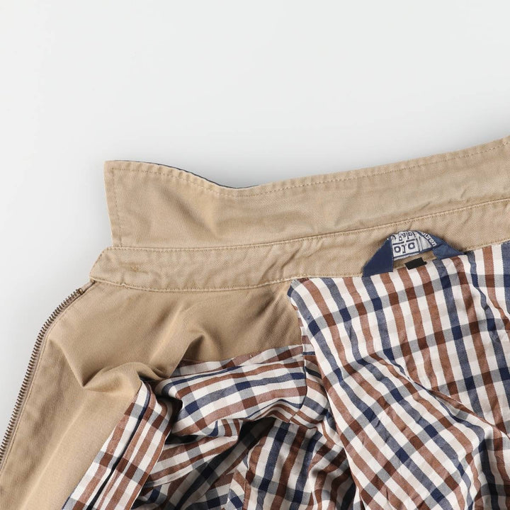 Ralph Lauren POLO by Ralph Lauren Swing Top Sports Jacket Men's L size unclear Beige type Vintage Second Hand