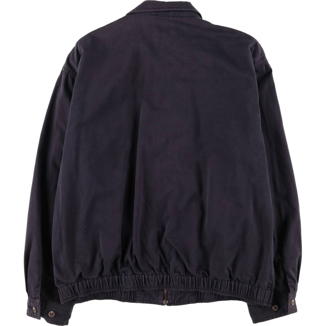 Ralph Lauren POLO by Ralph Lauren Swing Top Sports Jacket Men's XL cotton navy blue type Vintage Second Hand