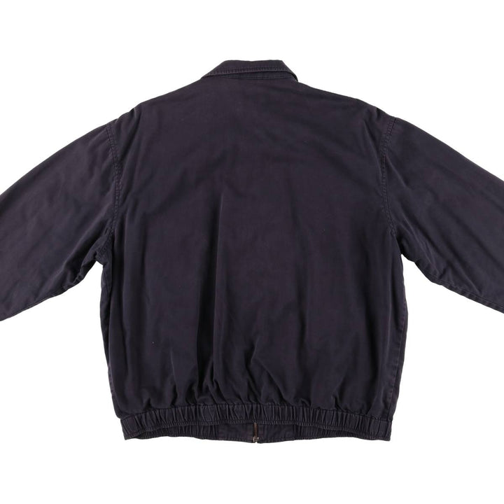 Ralph Lauren POLO by Ralph Lauren Swing Top Sports Jacket Men's XL cotton navy blue type Vintage Second Hand