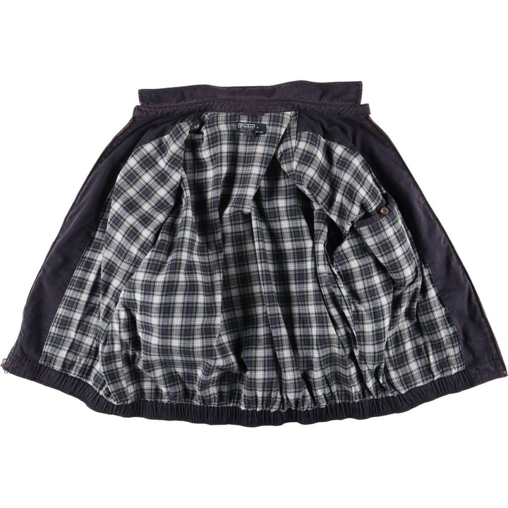 Ralph Lauren POLO by Ralph Lauren Swing Top Sports Jacket Men's XL cotton navy blue type Vintage Second Hand