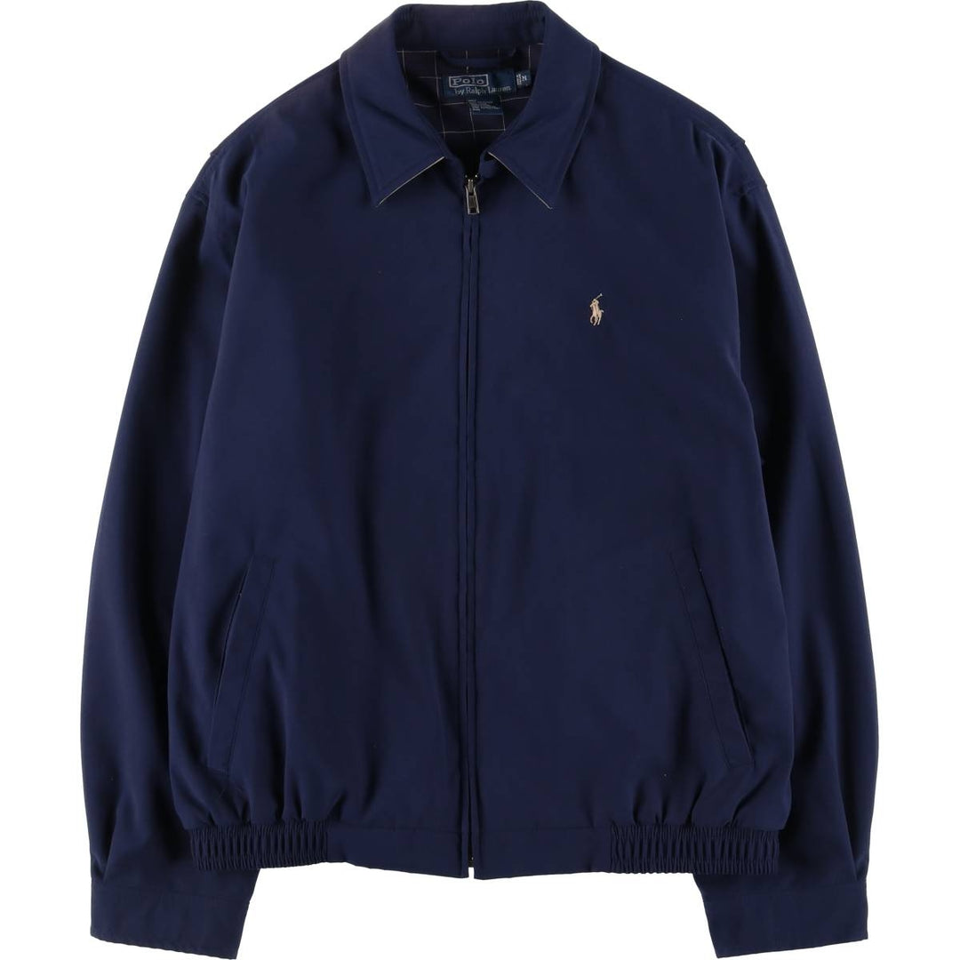 Ralph Lauren POLO by Ralph Lauren Swing Top Sports Jacket Men's M polyester navy blue type Vintage Second Hand