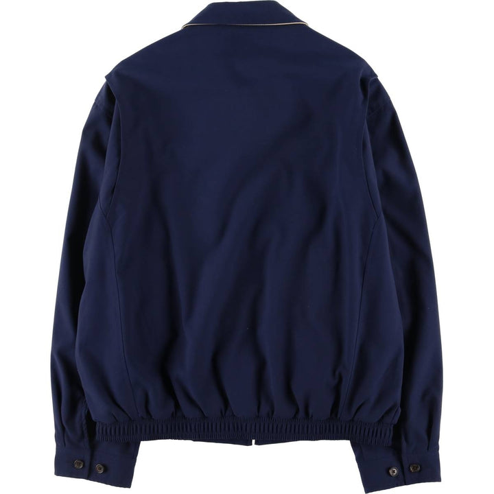 Ralph Lauren POLO by Ralph Lauren Swing Top Sports Jacket Men's M polyester navy blue type Vintage Second Hand