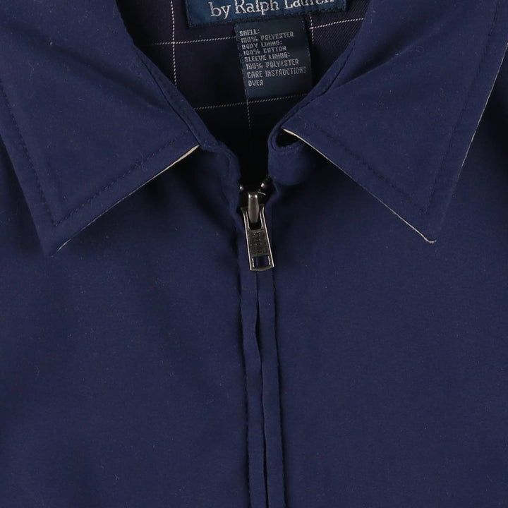 Ralph Lauren POLO by Ralph Lauren Swing Top Sports Jacket Men's M polyester navy blue type Vintage Second Hand