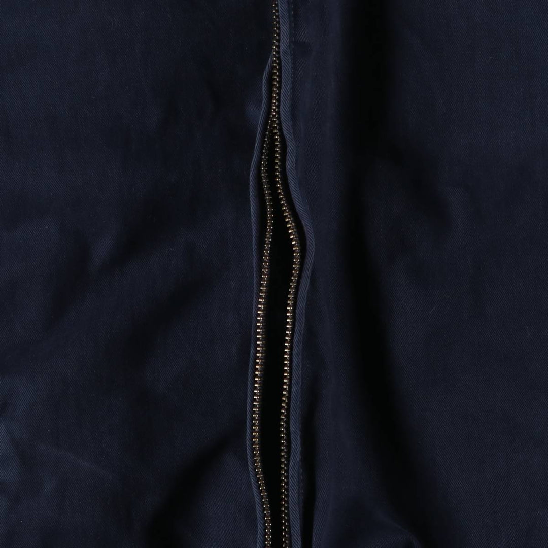 Ralph Lauren POLO RALPH LAUREN Swing Top Sports Jacket Men's L size cotton navy blue type Vintage Second Hand